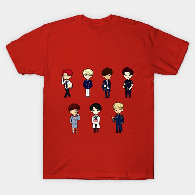 BTS - DOPE T-Shirt by areluctanthero